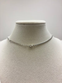 Silver or Gold Box Chain Necklace
