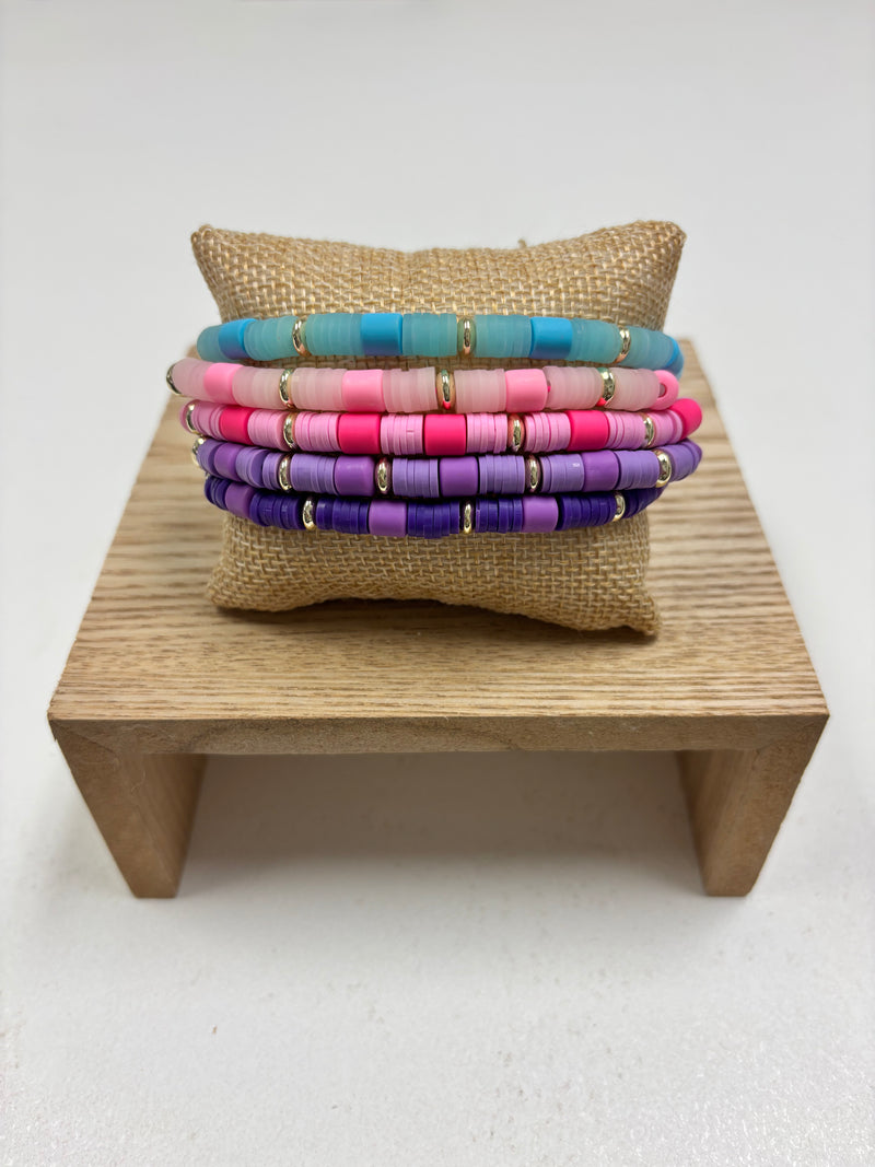Adjustable 4 in 1 Multicolor Beads Bracelet