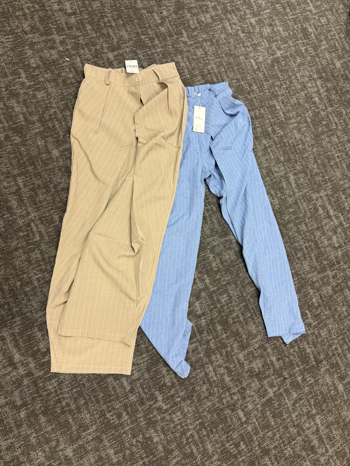 Stripe Overlap Pants