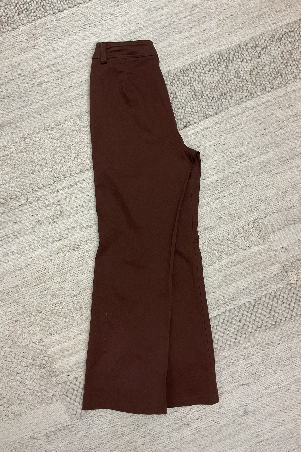High Waisted Straight-Leg Pants