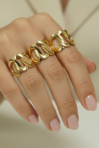Adjustable Thick Ring