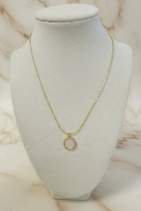 Gold Saint Benedict Adjustable Necklace