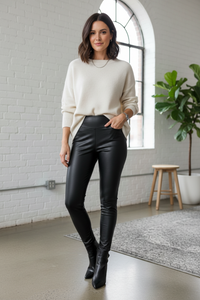 High Waist Black Legging