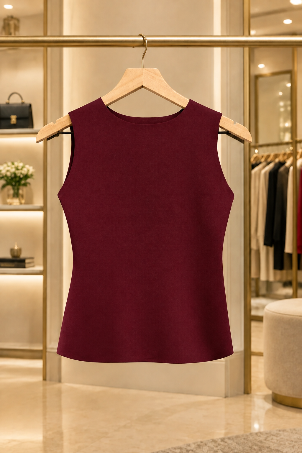 Basis SeamLess Slvless Top