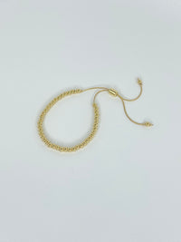 Gold Small Bead Bracelet