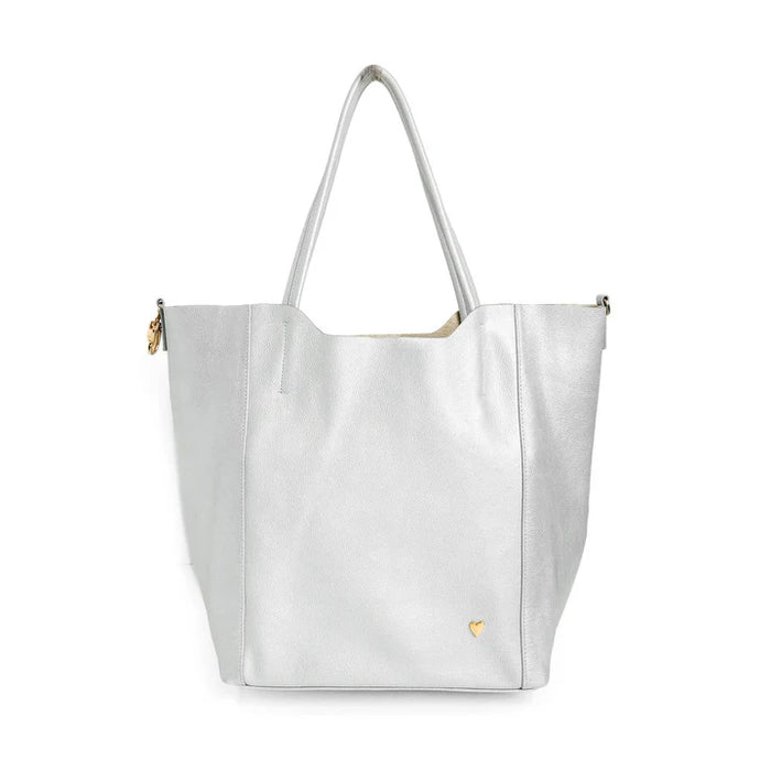 Parker Tote Bag - Silver