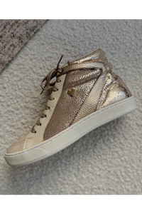 Joie High Top Sneakers - Gold