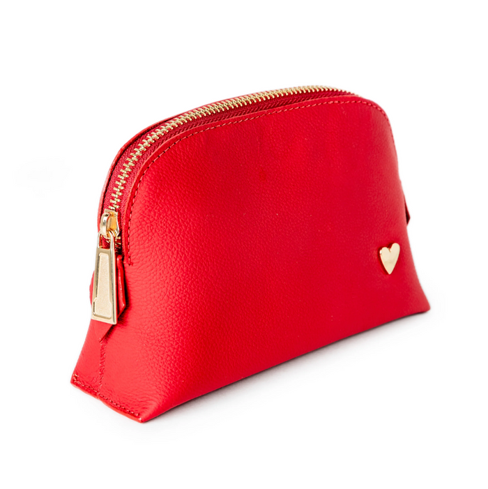 Cosmetic Bag Red- Small