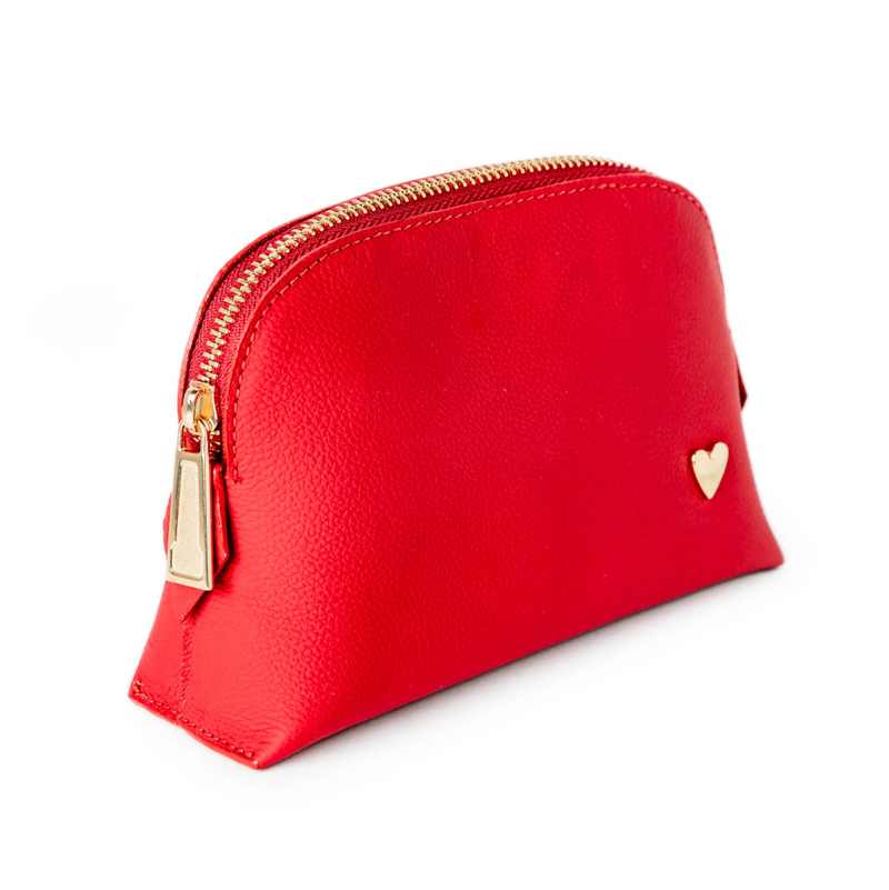 Cosmetic Bag Red- Small