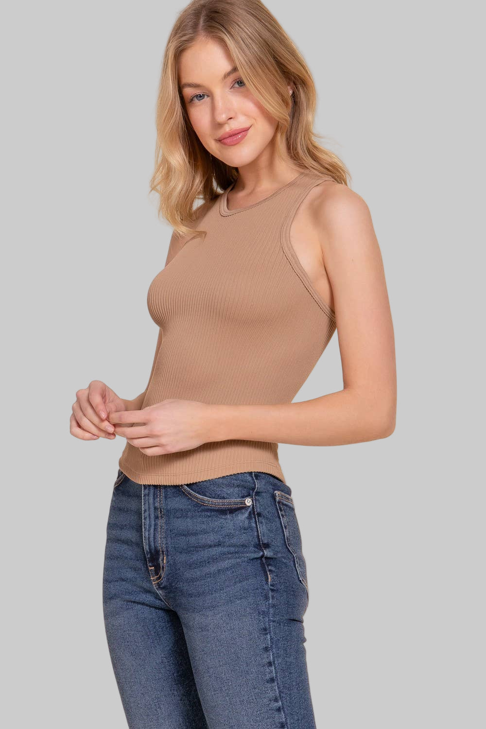 Racerback Seamless Tank Top