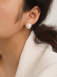 Classic Pearl Stud Earrings