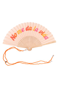 Hand Fan "No Me Da La Vida"
