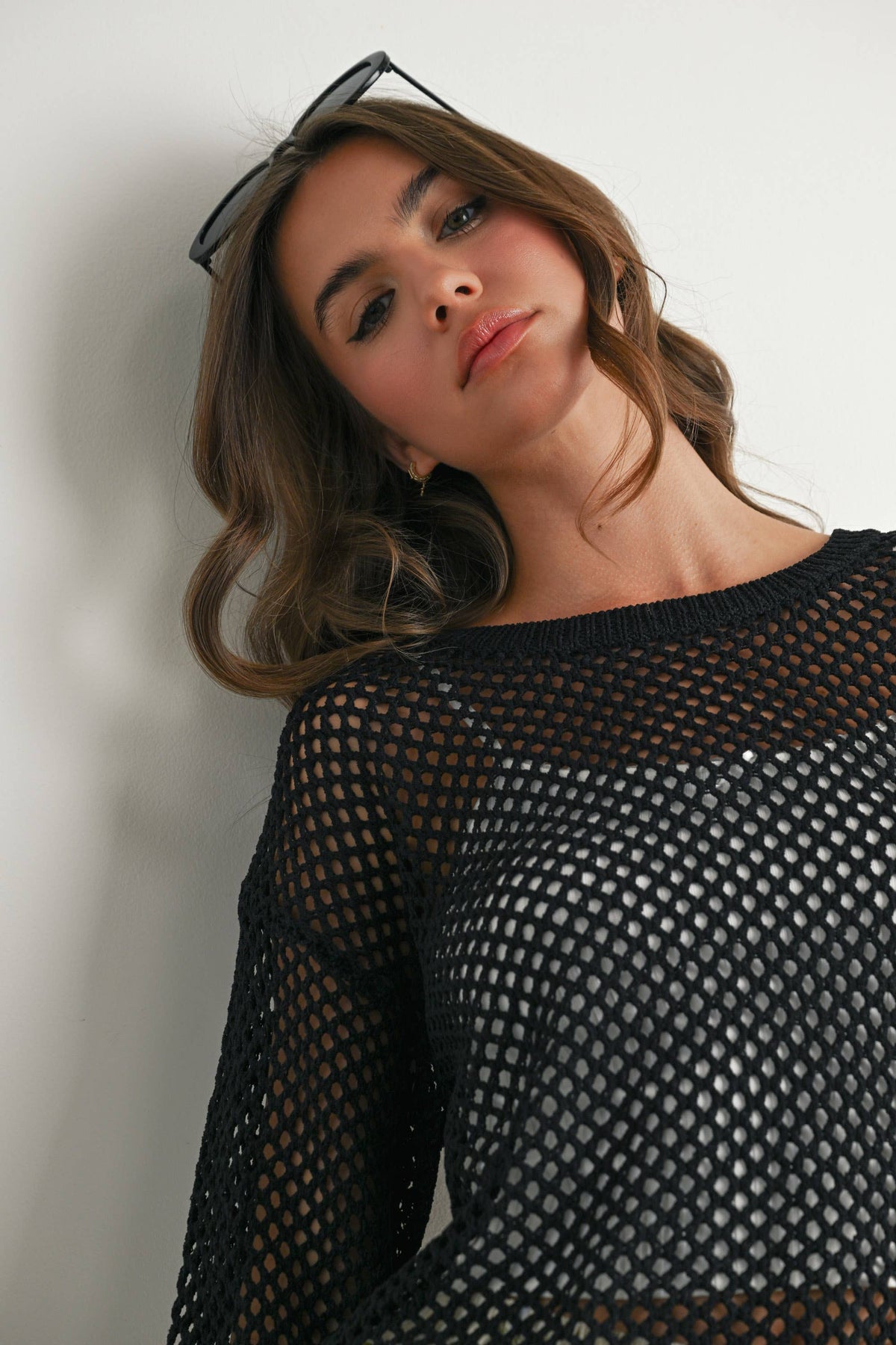 Long Sleeve See Through Top
