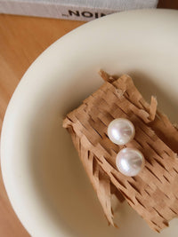Classic Pearl Stud Earrings