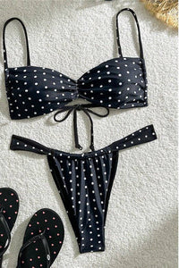 Polka Dot Bikini Swimsuit
