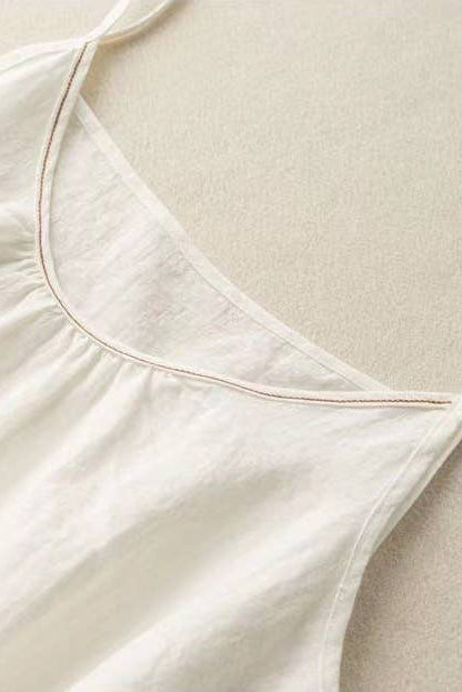 Cotton Linen Camisole Tank Top – The Hanger