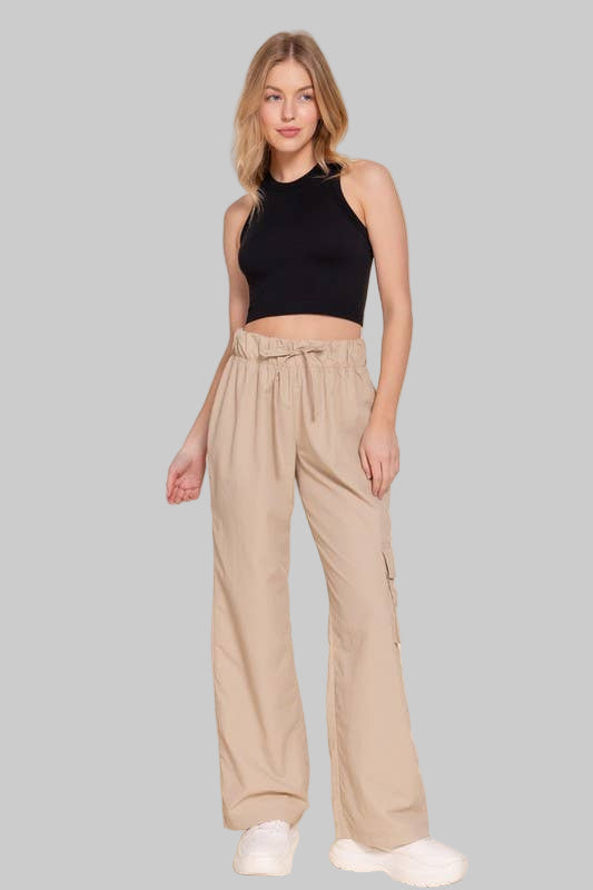 Sleeveless Crew Neck Seamless Rib Top