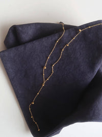 Dressy Beaded Y Lariat Necklace